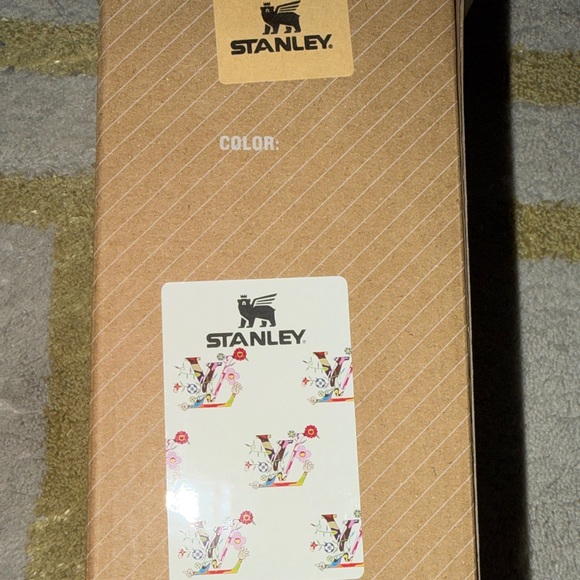 Stanley Louis Vuitton White 30oz Tumbler with Colorful Floral Design - Picture 5 of 5